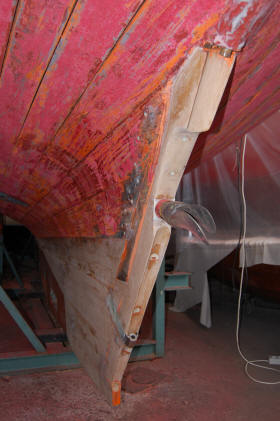 Kielbalk Zweeds schip